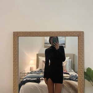 HELLO MOLLY MINI COCKTAIL DRESS (BLACK)